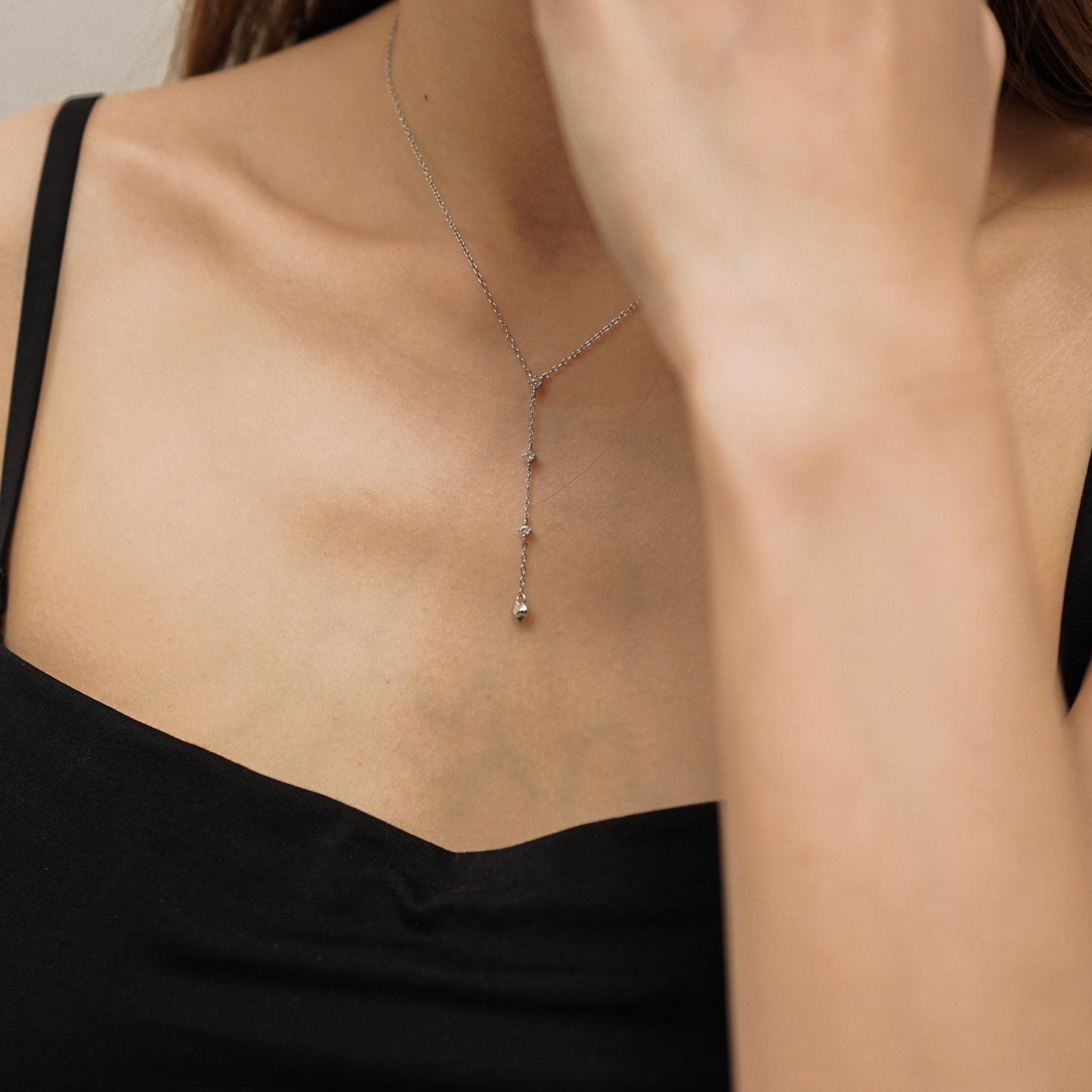 Dangle Heart Necklace