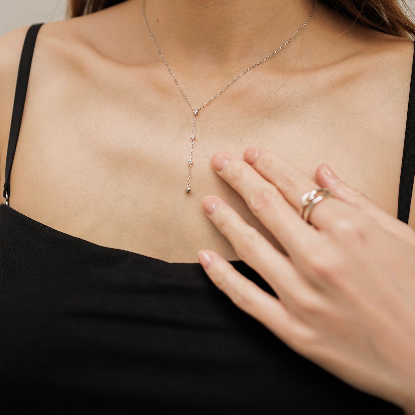 Dangle Heart Necklace