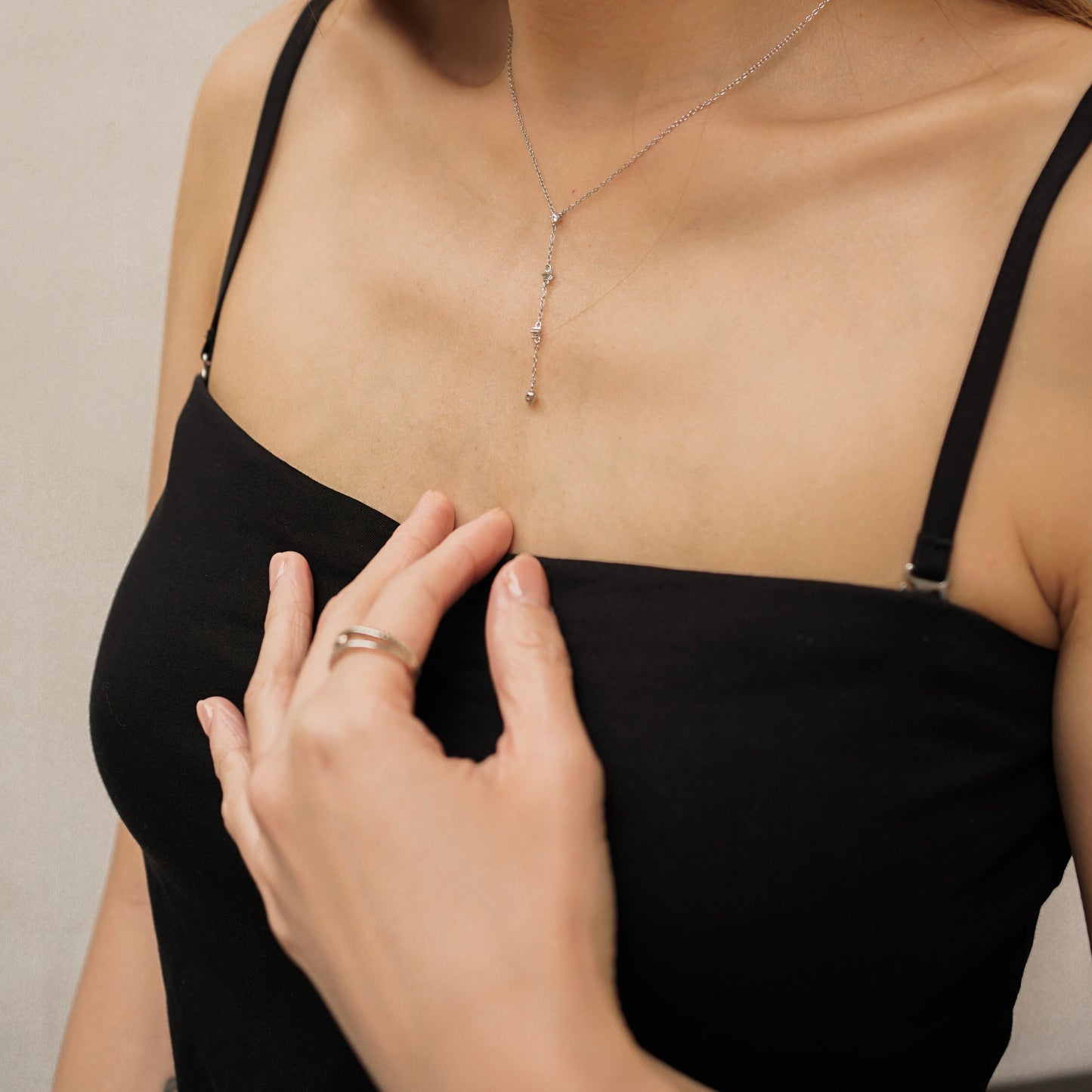 Dangle Heart Necklace