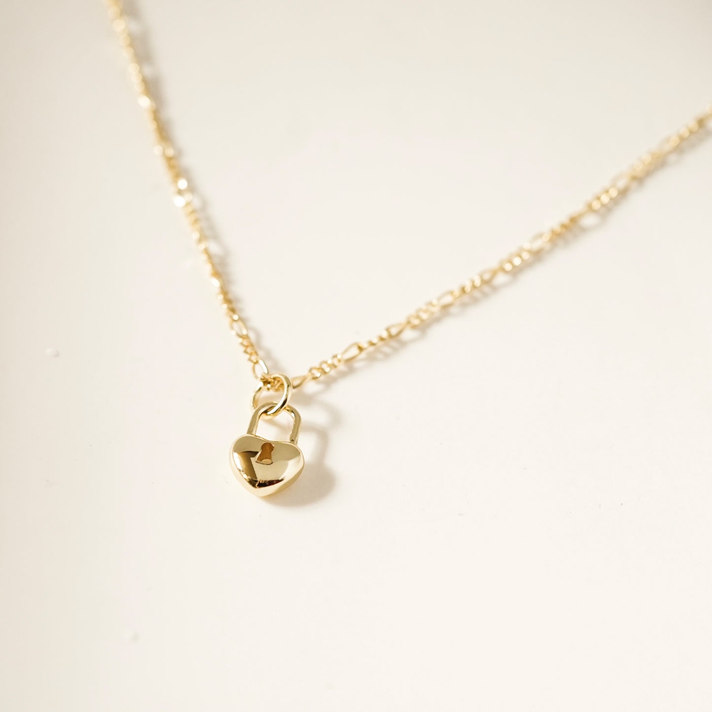 Lock & Heart Necklace