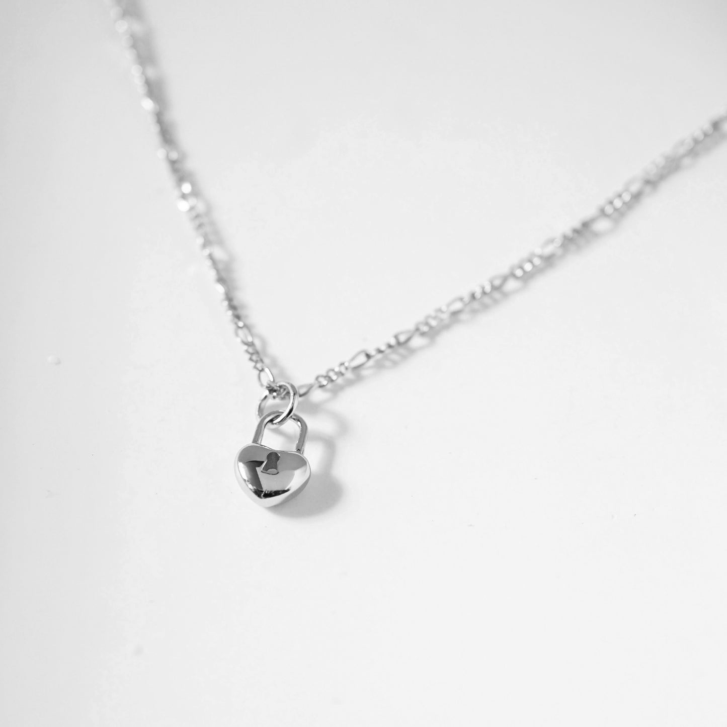 Lock & Heart Necklace
