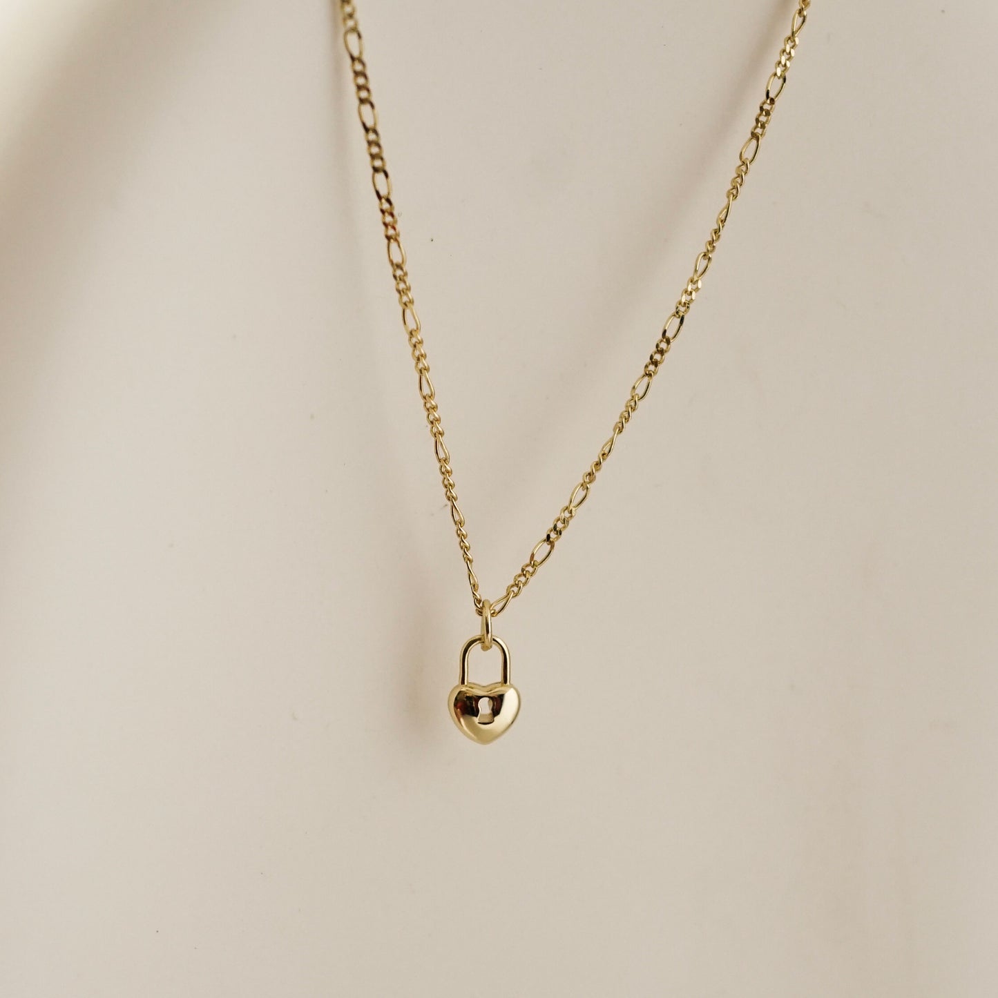 Lock & Heart Necklace