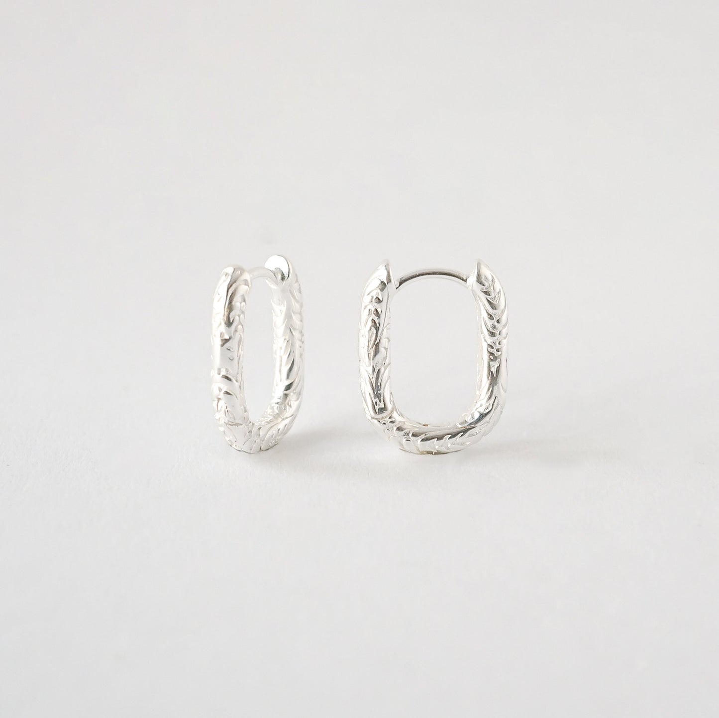 Clio Engraved Earrings