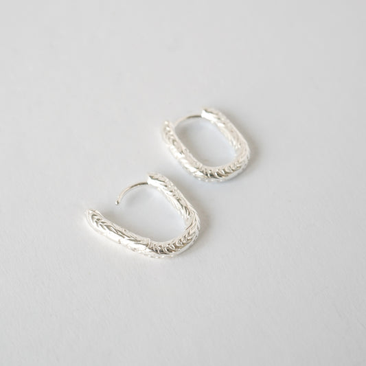 Clio Engraved Earrings