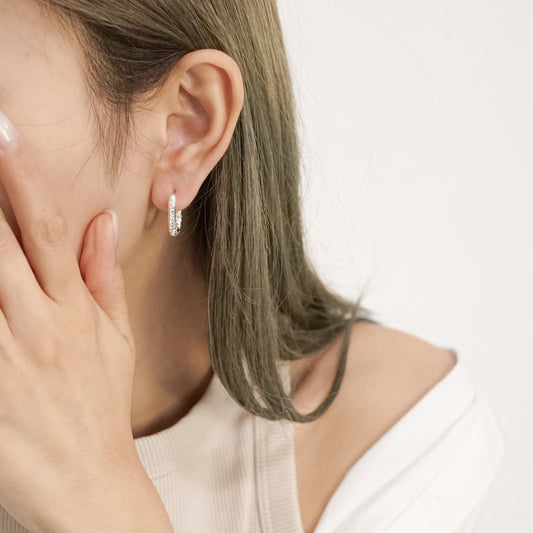 Clio Engraved Earrings