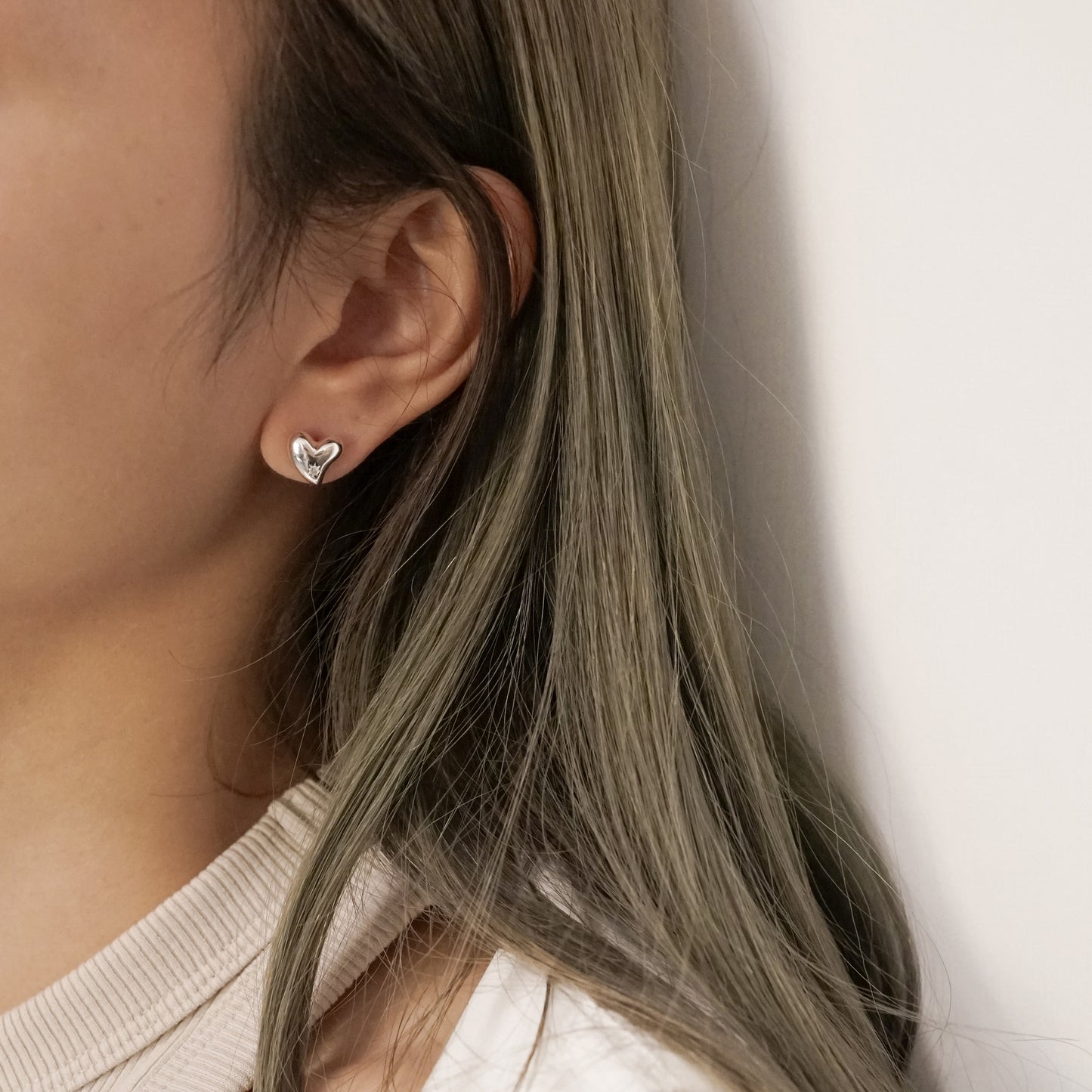 Freyja Heart Earrings