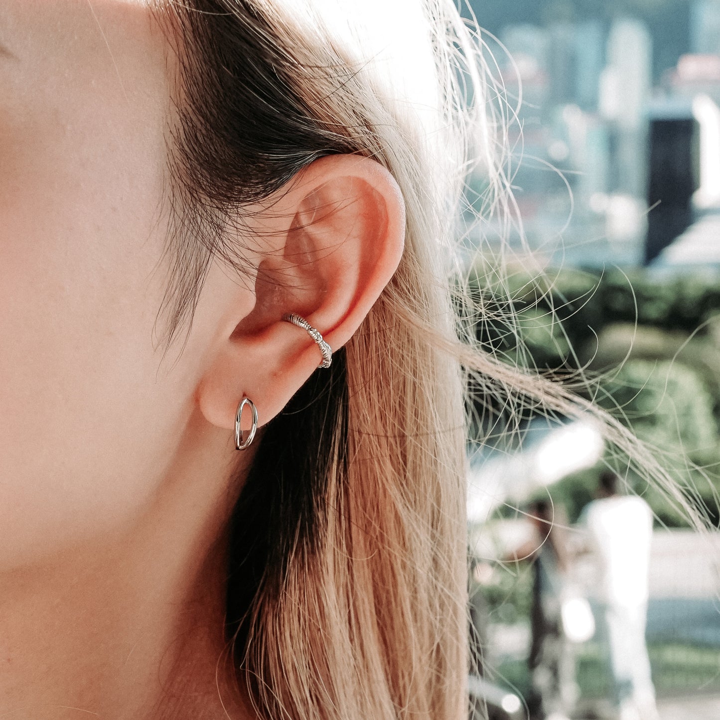 Viola Hoop Earrings