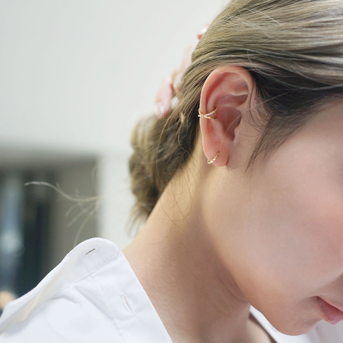 Circle Dainty Hoop Earrings