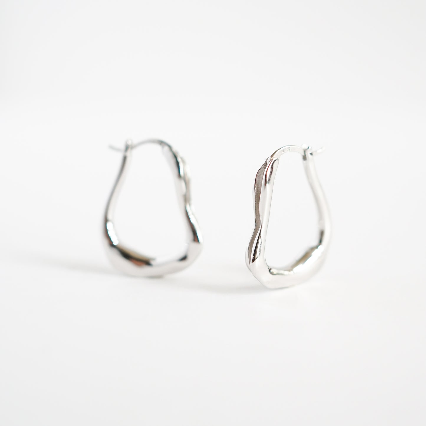 Valour Irregular Hoop Earrings