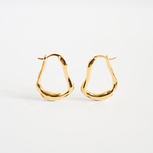 Valour Irregular Hoop Earrings
