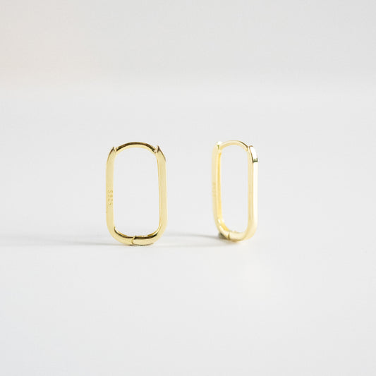 Berte Rectangle Earrings