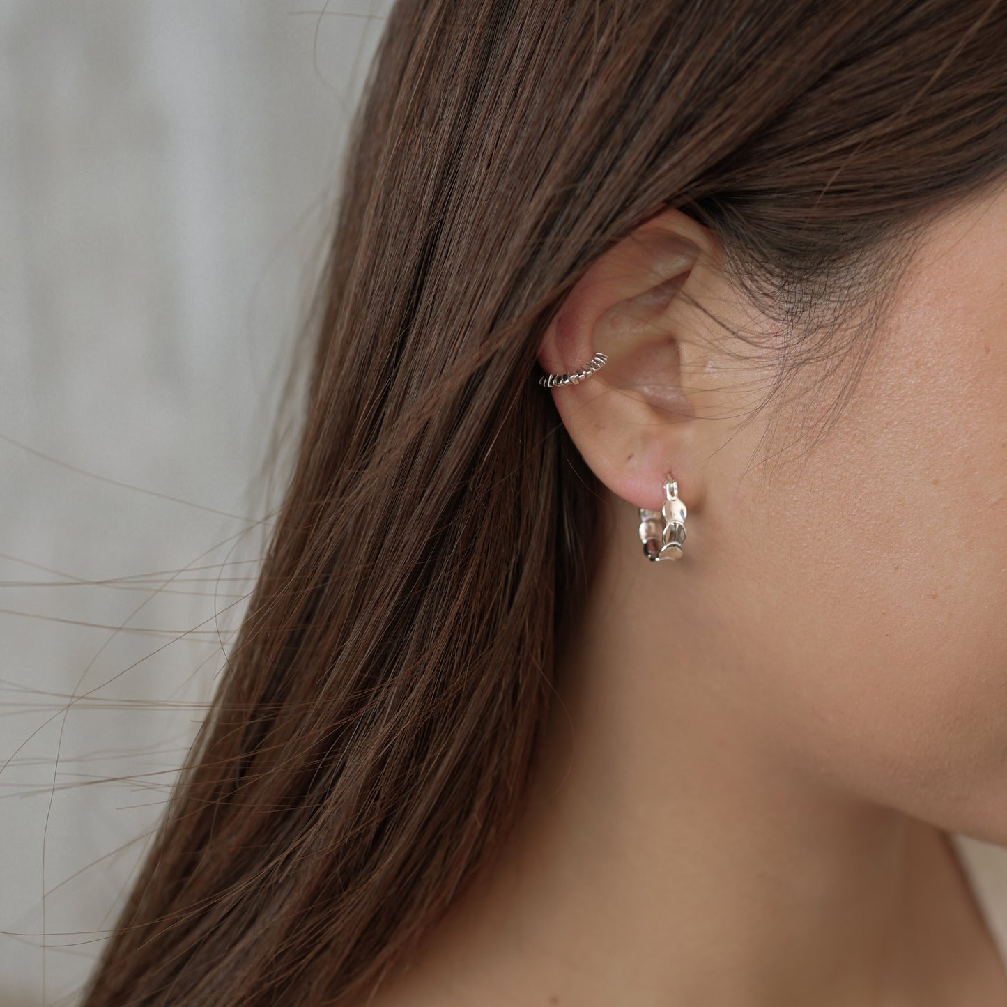 Shannon Beaded Ear Cuff (Single)