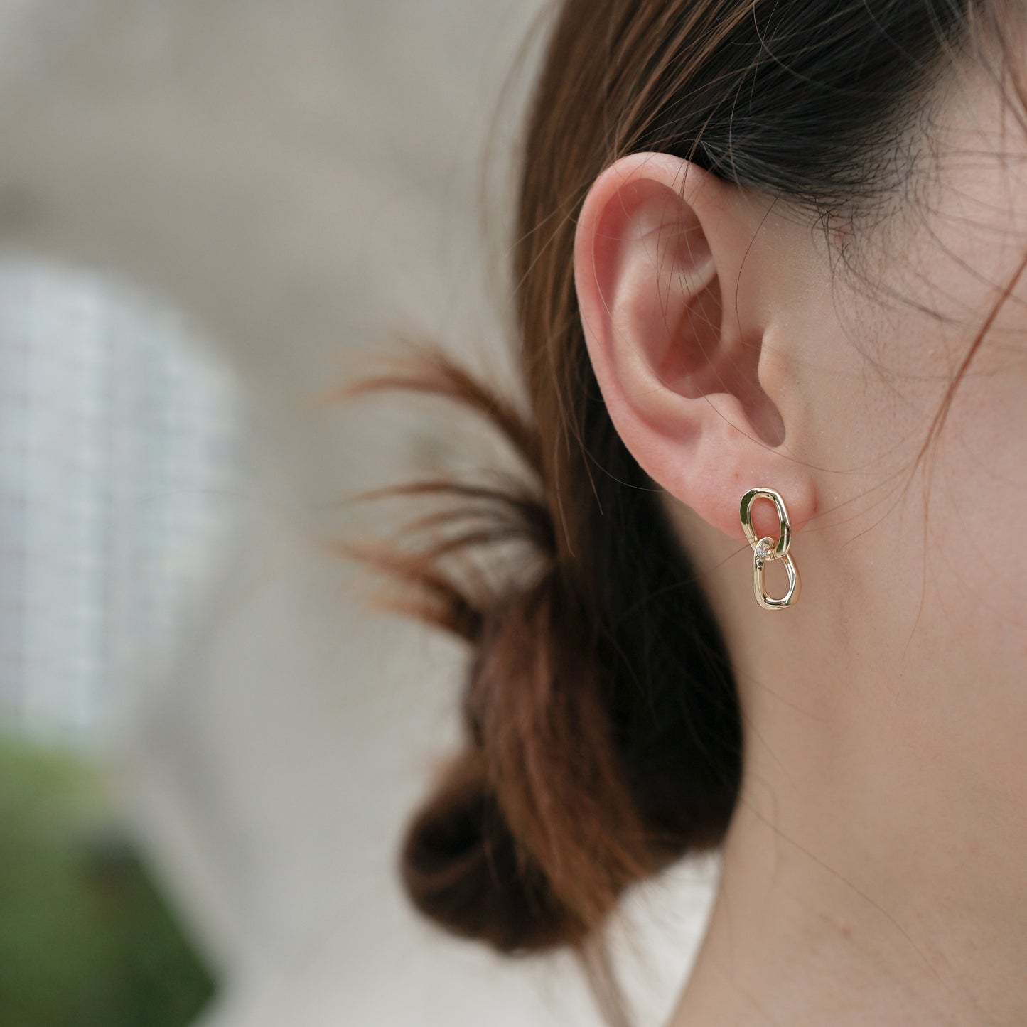 Portia Chain Link Earrings