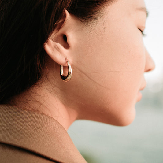 Orbital Bold Hoop Earrings