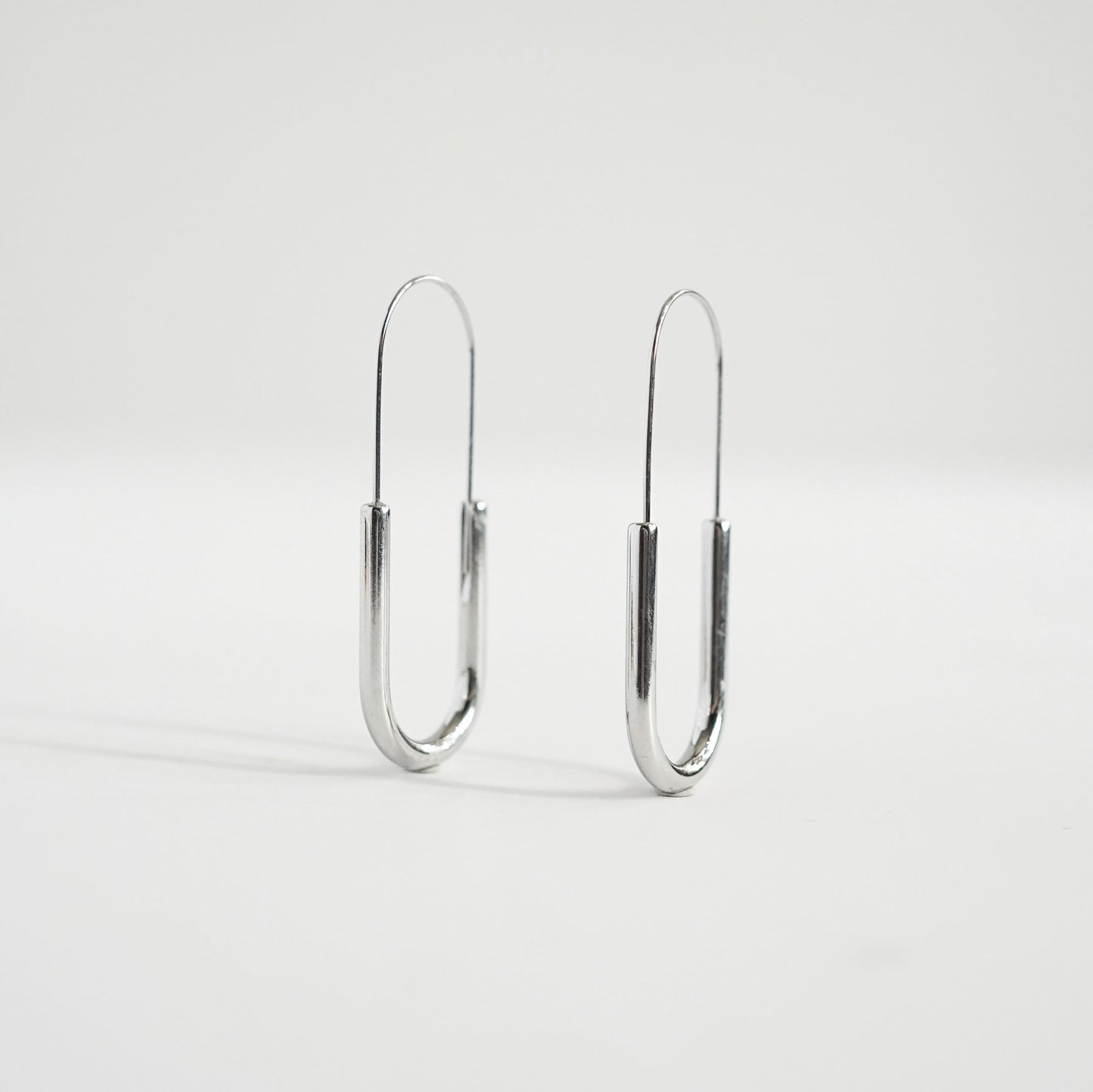 Ovate Hoop Earrings