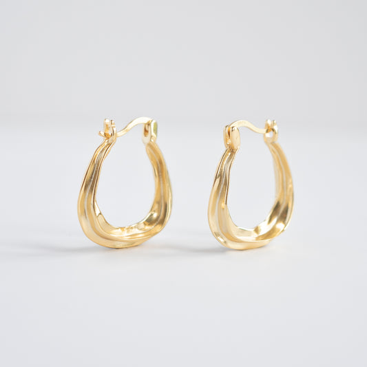 Horseshoe Hoop Earrings