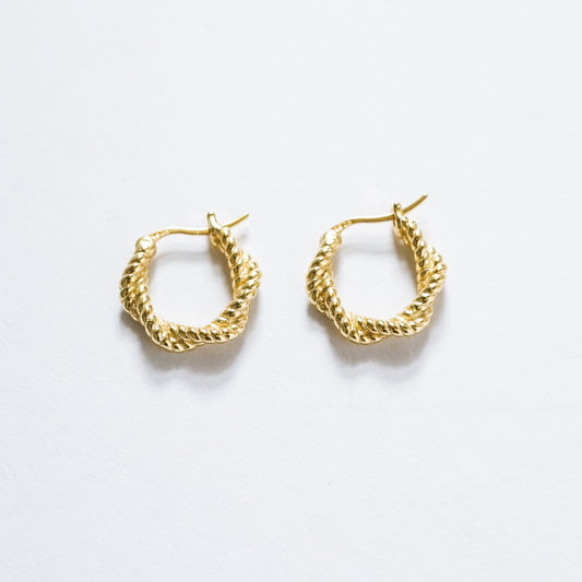 Celyn Twisted Hoops