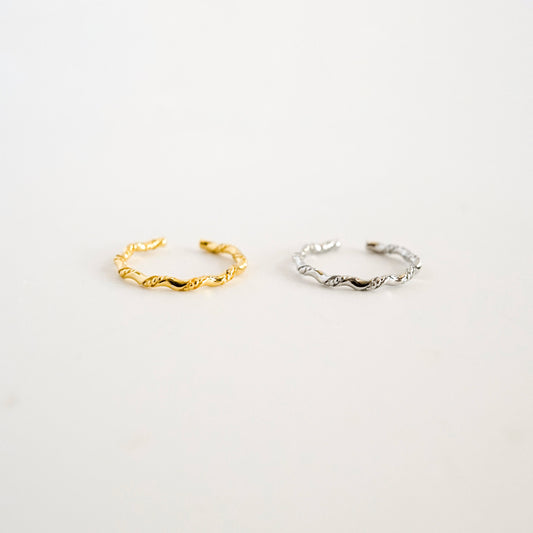 Twisted Thin Ring | Stackable Ring Set