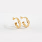 Leora Knot Hoop Earrings