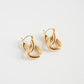 Effie Triangular Hoop Earrings