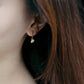 Fuchsia Pearl Earrings