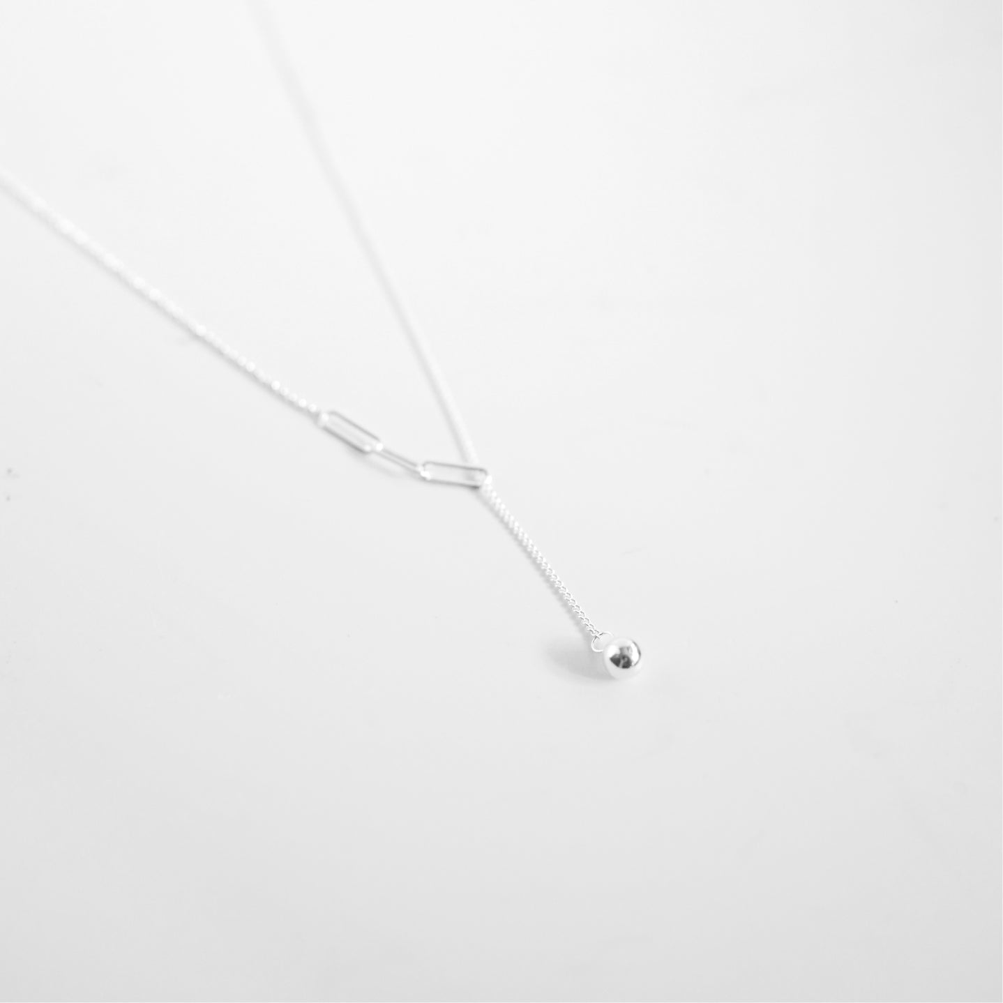 Zephyr Lariat Necklace